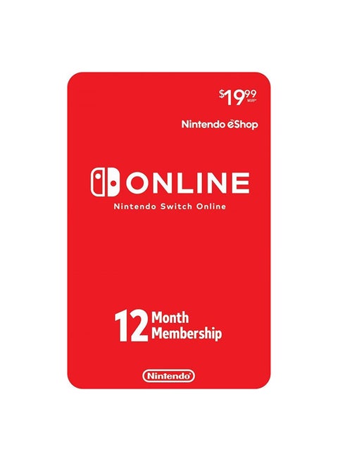 Switch Online Card - 12 Month Membership