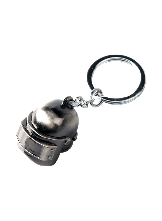 PUBG Battleground Three Level Helmet Car Keychain - Image 1