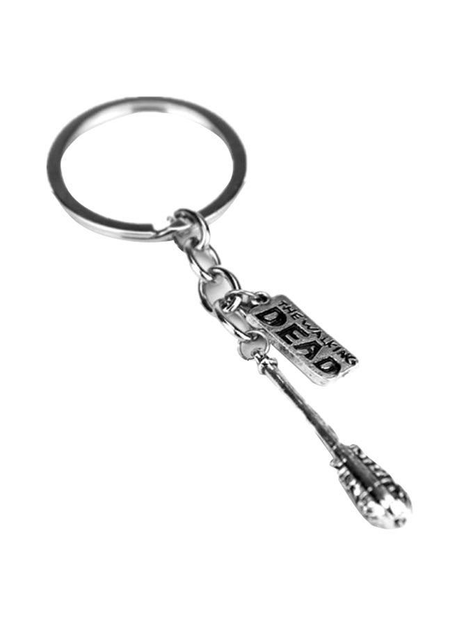 The Walking Dead Negan'S Cudgel And Letter Pendant Car Keychain - Image 2