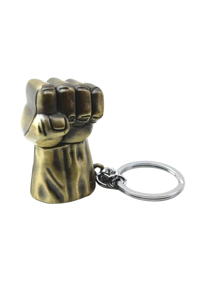Marvel Hulk Fist Hand Shape Car Keychain - Image 1