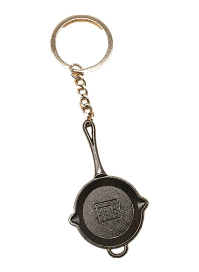 PUBG Game Frying Pan Shape Car Keychain - Image 1