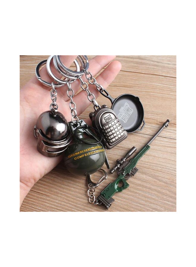 5-Piece Game Keychain Set