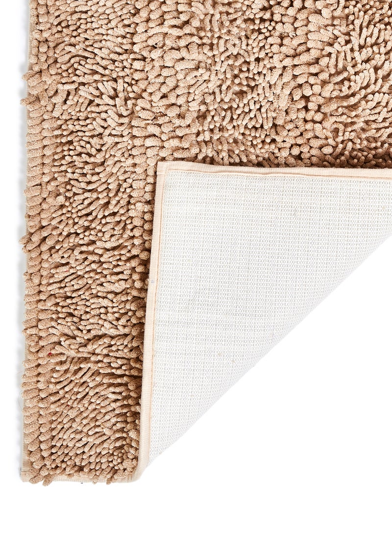 HOME SELECTION Bath Mat Brown 48.5centimeter - Image 2