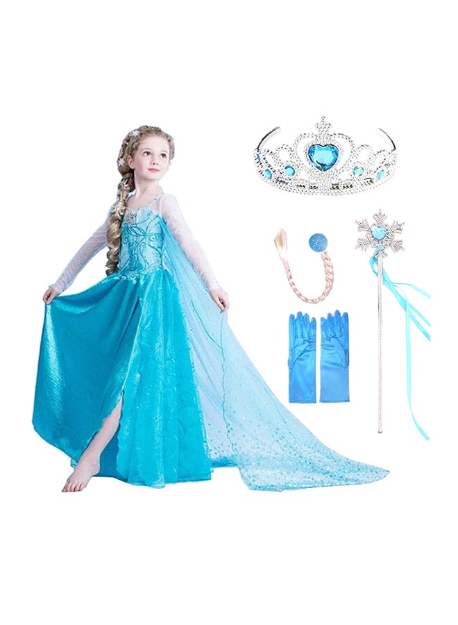 Snow Queen Dress 120cm - Image 1