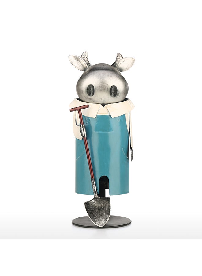 توراتس تحفة حديدية من صب السبائك أزرق سماوي 24.50x12x13Ø³Ù†ØªÙŠÙ…ØªØ± - Image 3