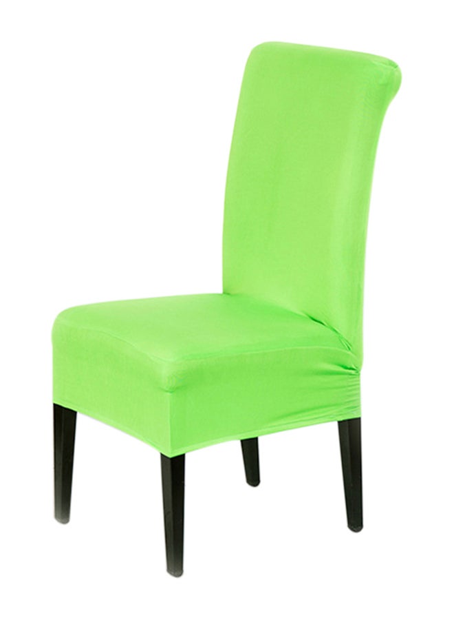 Solid Design Chair Cover Green 25x1x15centimeter