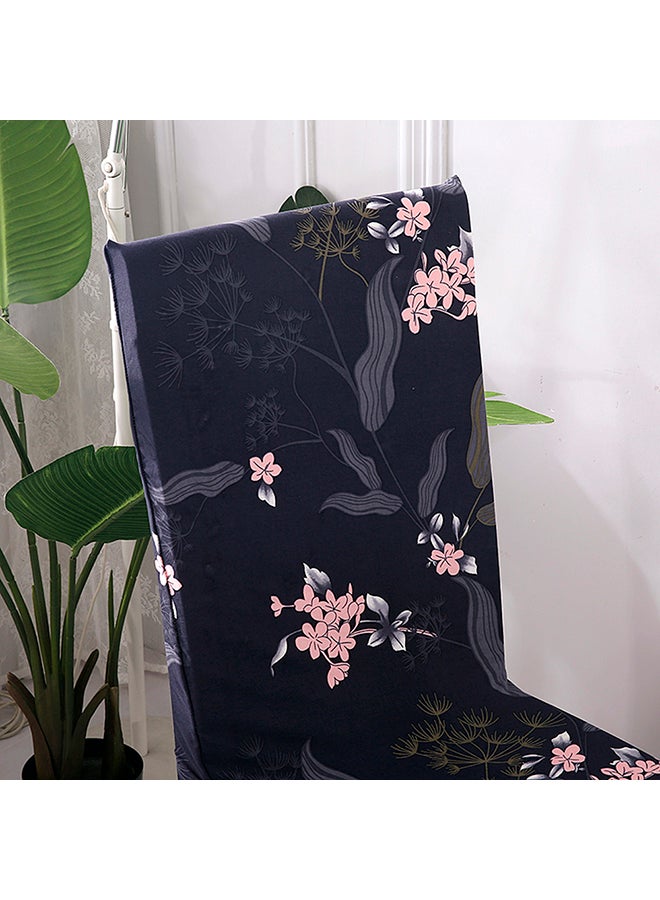 Stretchable Anti Dust Printed Chair Cover Blue - v1579002038/N33739259A_2