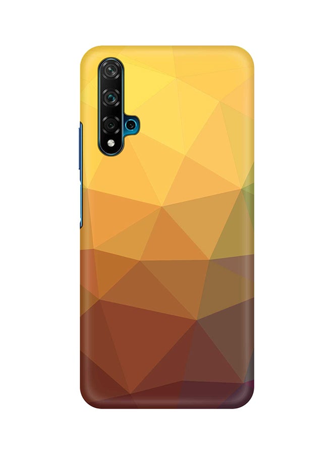 Stylizedd Protective Case Cover For Huawei Nova 5T Multicolour 