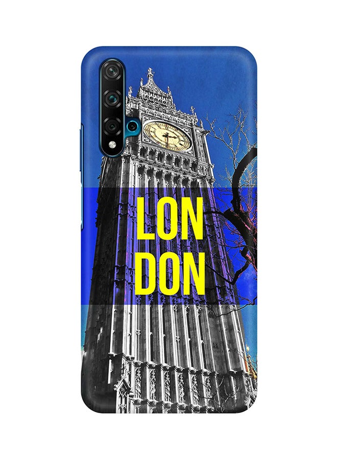 Stylizedd Protective Case Cover For Huawei Nova 5T Multicolour