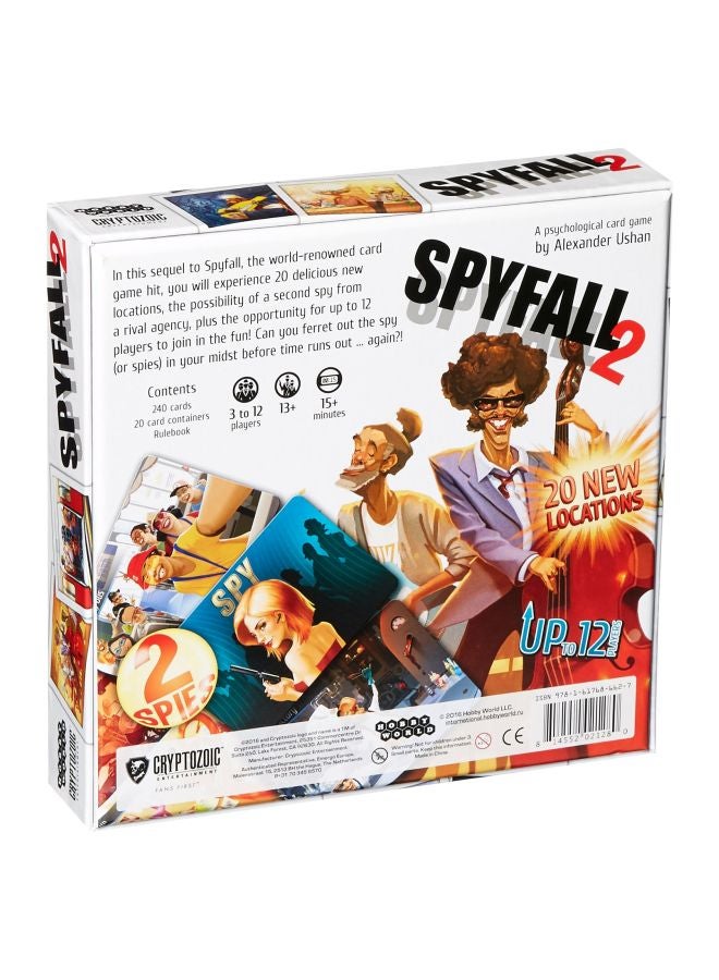 CRYPTOZOIC ENTERTAINMENT Spyfall 2 Board Game 21280CZE - Image 3