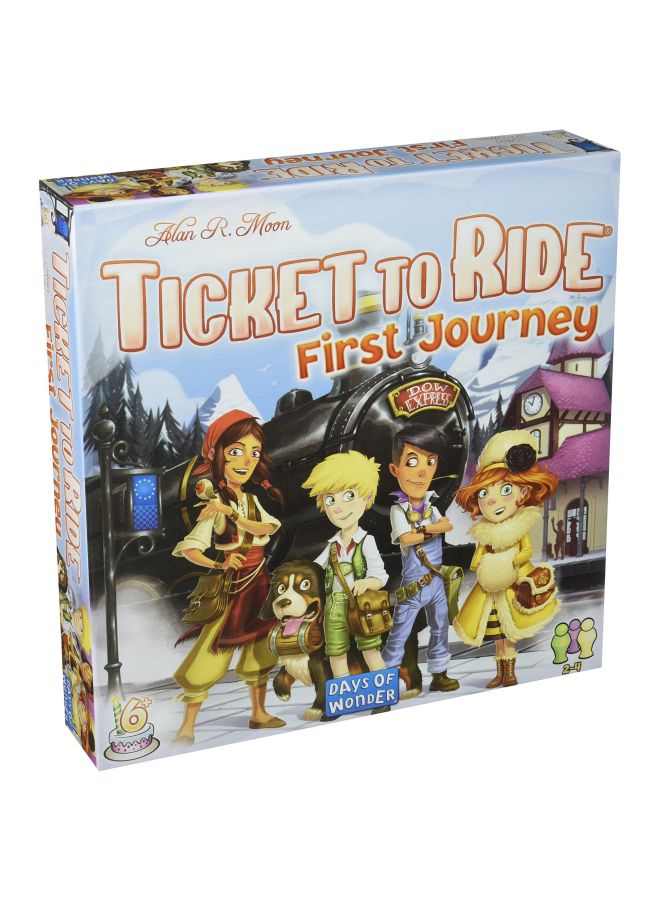 Days of Wonder Ticket To Ride First Journey Board Game Set DO7227 - Image 2