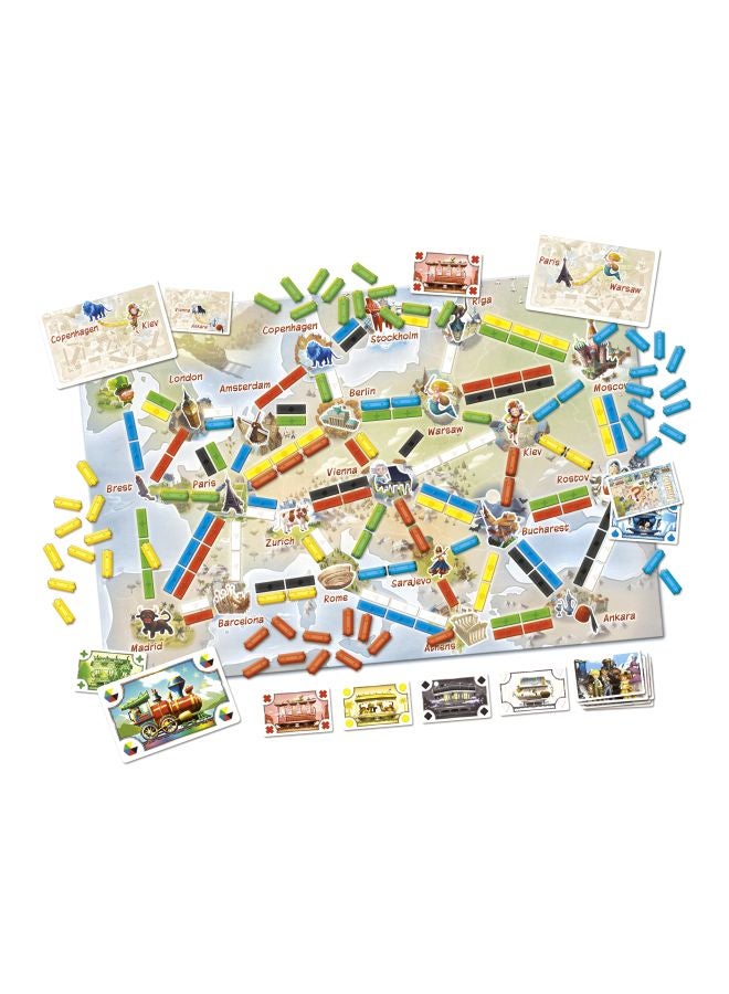 Days of Wonder Ticket To Ride First Journey Board Game Set DO7227 - Image 1