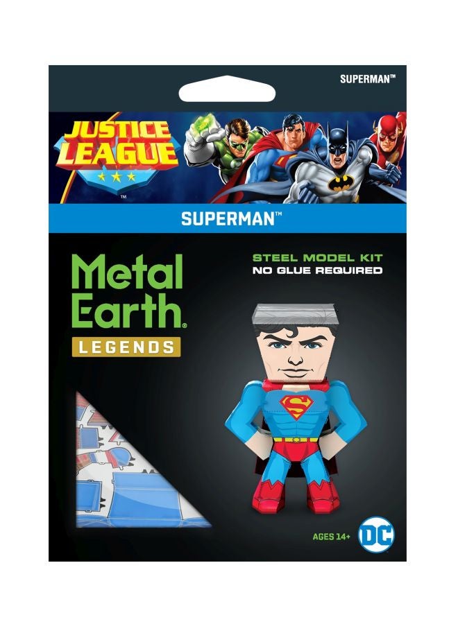 Fascinations Metal Earth Superman Steel Model Kit B074BGBPVG  - Image 3