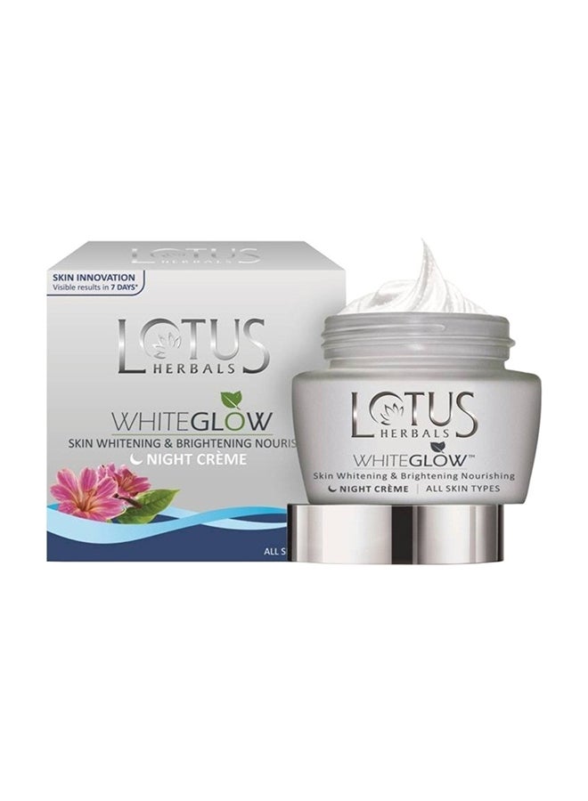 LOTUS HERBALS Skin Whitening And Brightening Nourishing Night Cream 60grams 