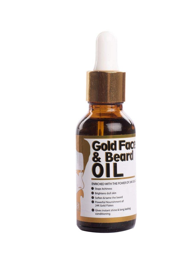 Qraa Gold Face And Beard Oil 30ml