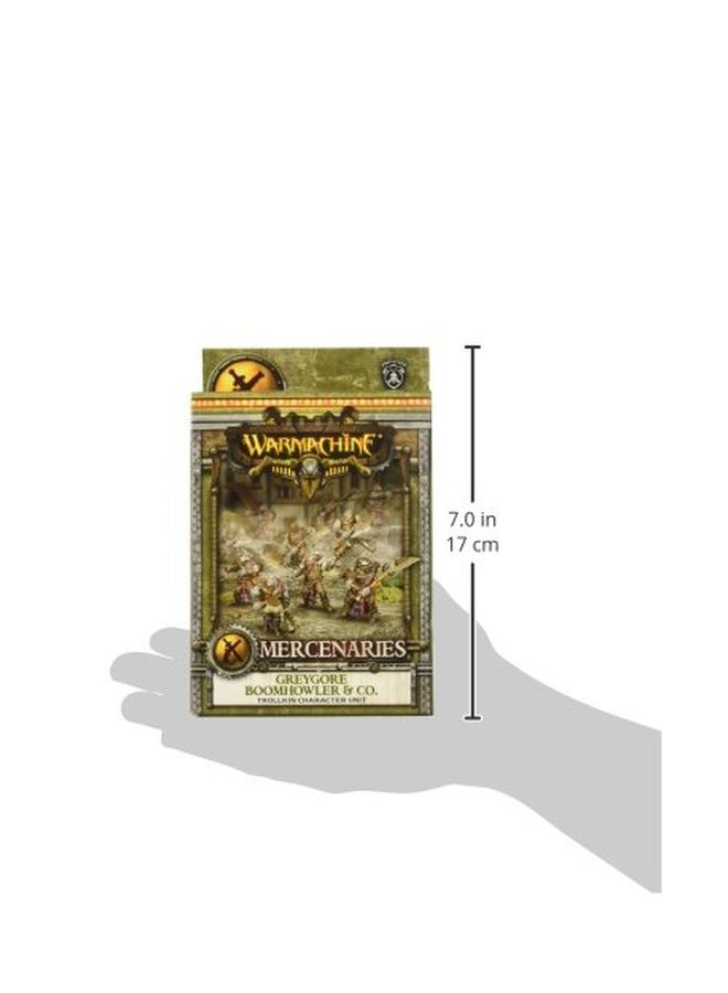 Privateer Press Warmachine Mercenary Boomhowler And Company Model Kit PIP41107  - Image 3
