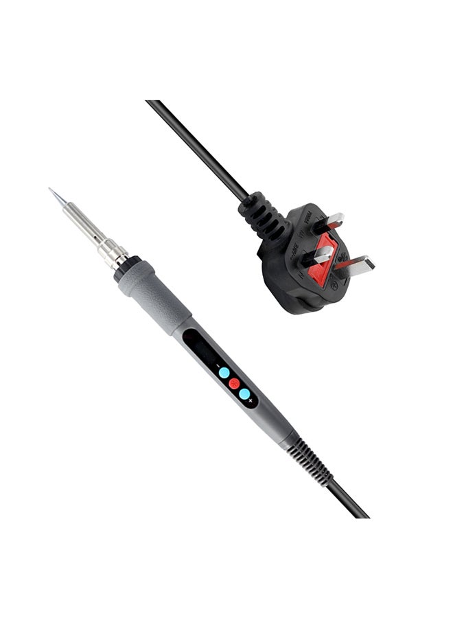 Adjustable Digital-Control Electric Soldering Tool Black 31x4x10cm - Image 2