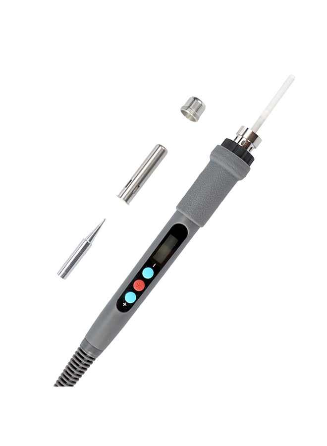 Adjustable Digital-Control Electric Soldering Tool Black 31x4x10cm - Image 4