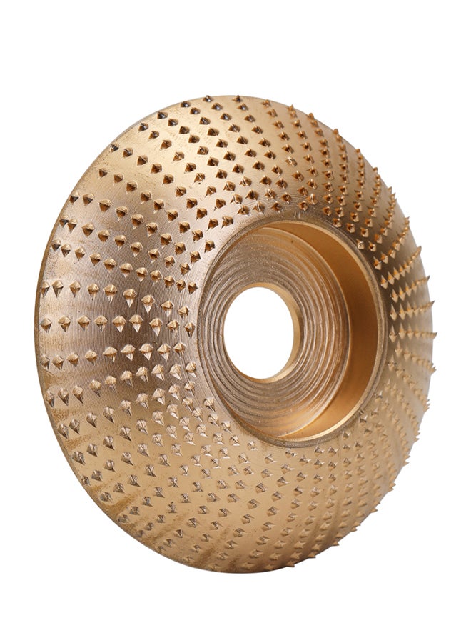 ماركة غير محددة أداة دوارة لنحت الزوايا الخشبية بعجلة صنفرة ذهبي 16x1x13سم  - Image 2