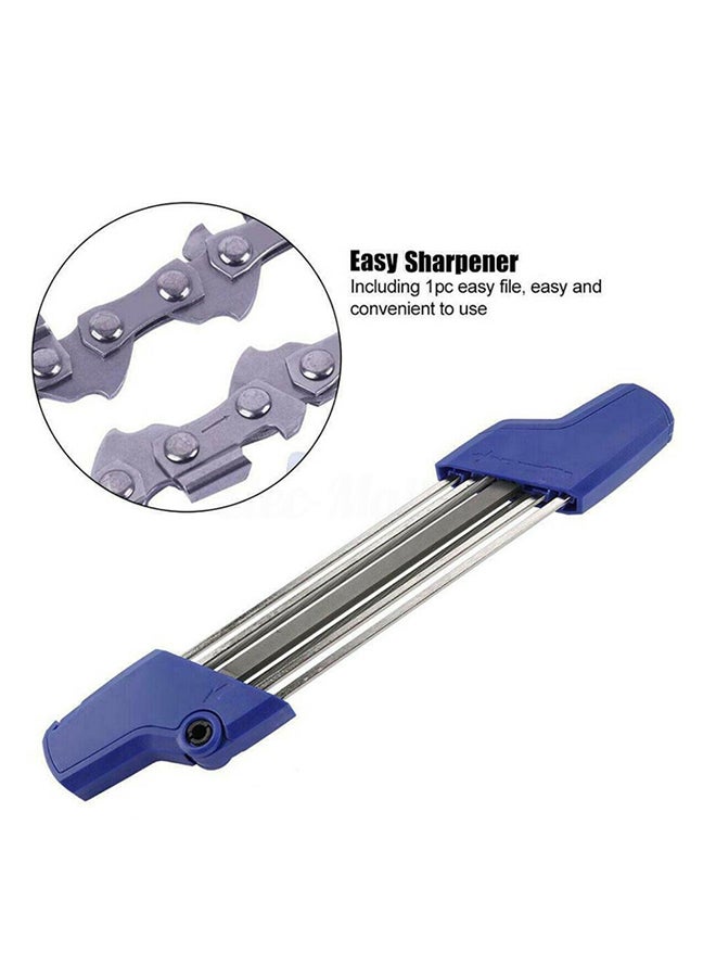 2-In-1 Chain Sharpener Grinding Tool Blue 38x3x6cm  - Image 2