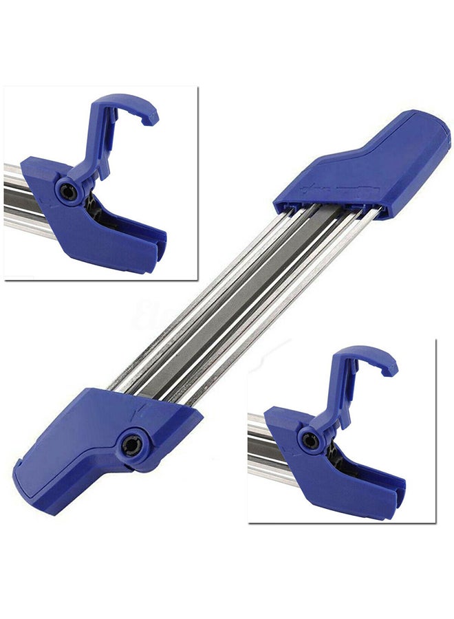 2-In-1 Chain Sharpener Grinding Tool Blue 38x3x6cm  - Image 3