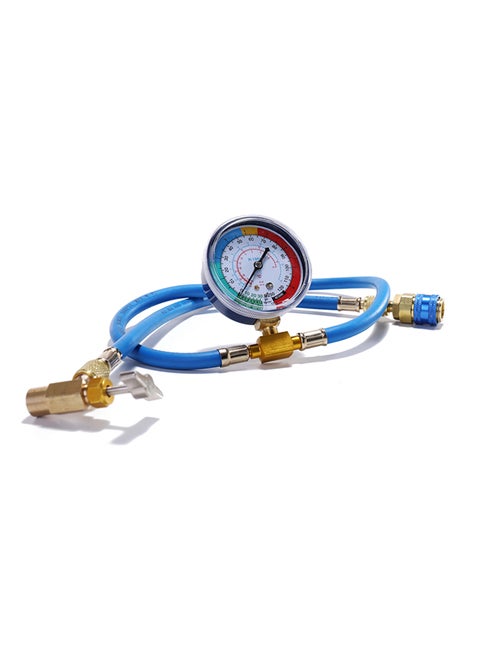Rechargable Measuring Hose Gauge Blue