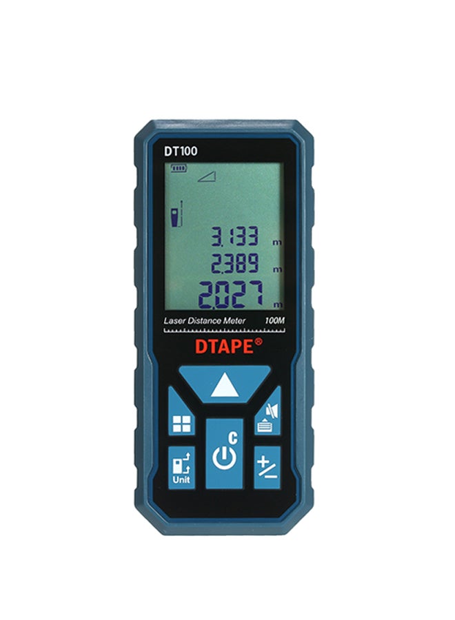 Generic Digital Laser Distance Finder Blue  - Image 1