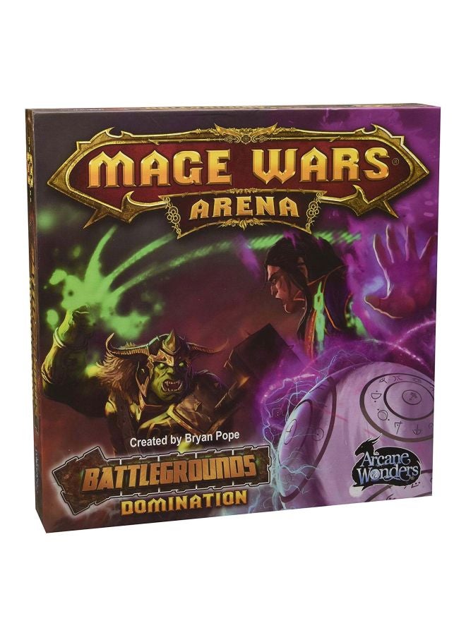 Arcane Wonders Mage Wars Arena Battlegrounds Domination Board Game - Image 1
