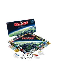Planet Earth Monopoly Board Game MN042251