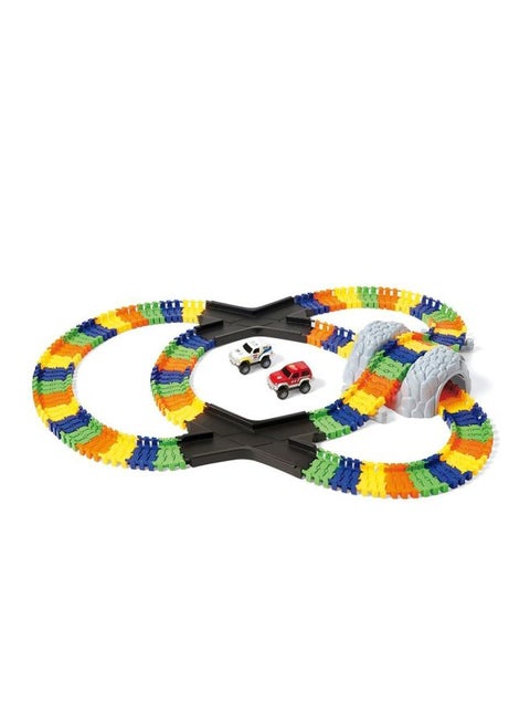 200-Piece Double X-Track Build A Road Model Kit G02529
