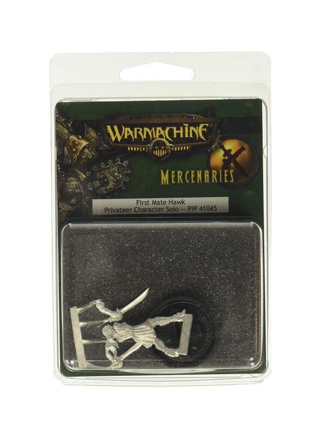 Privateer Press Warmachine: Mercenary: First Mate Hawk Model Kit PIP41045  - Image 1
