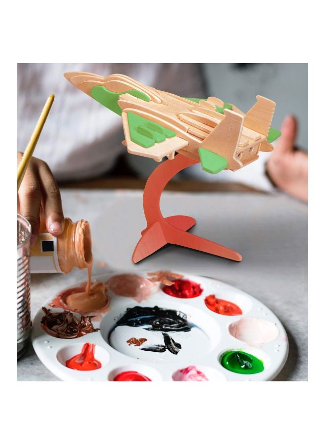 Puzzled 35-Piece F15 Fighter Plane Woodcraft 3D Puzzle Construction Kit 1001  - Image 3