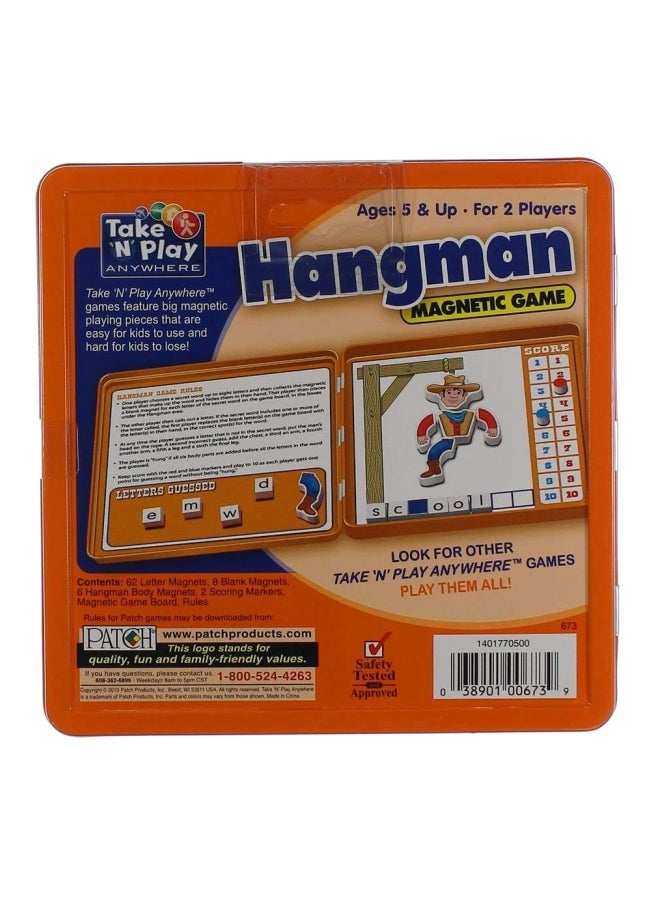 PlayMonster Take 'N' Play Anywhere Hangman Board Game 673 - Image 3