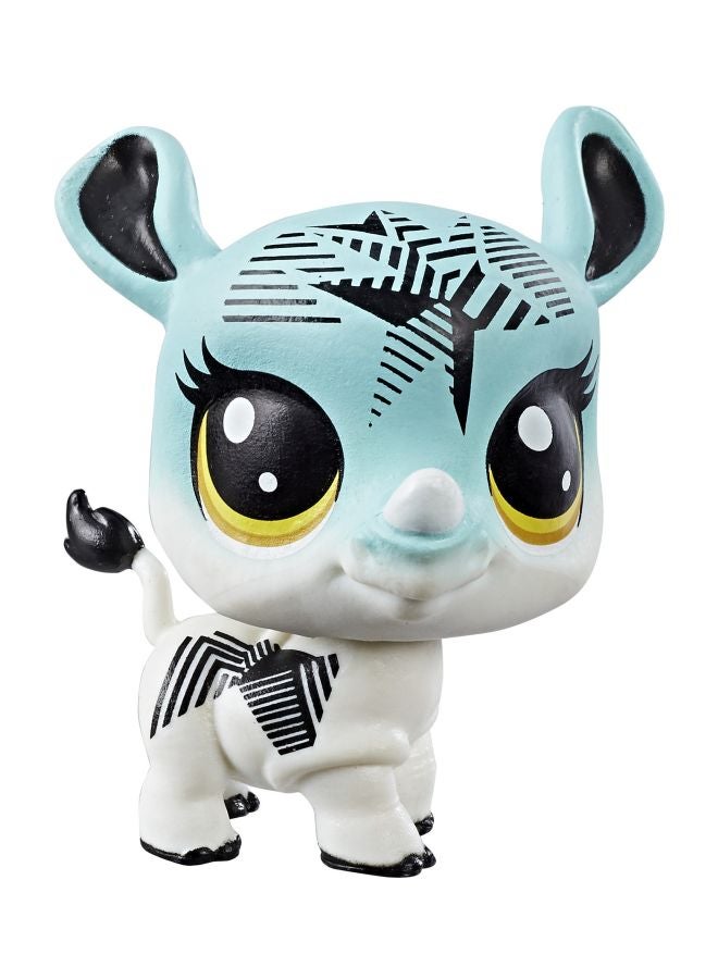 Littlest Pet Shop Rhino Single Pet Model Toy C1955 - Image 1