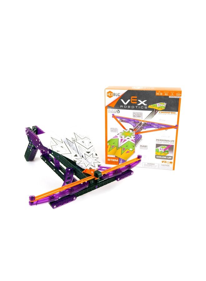 Hexbug 135-Pieces VEX Robotics Crossfire Airplane Launcher 406-5516 - Image 4