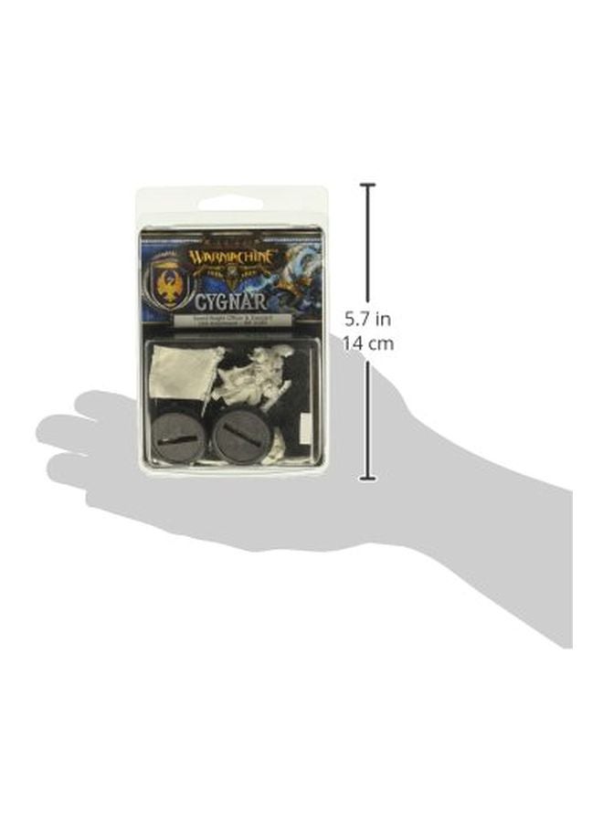 Privateer Press Warmachine Cygnar Sword Knight Officer And Standard Model Kit PIP31059  - Image 3