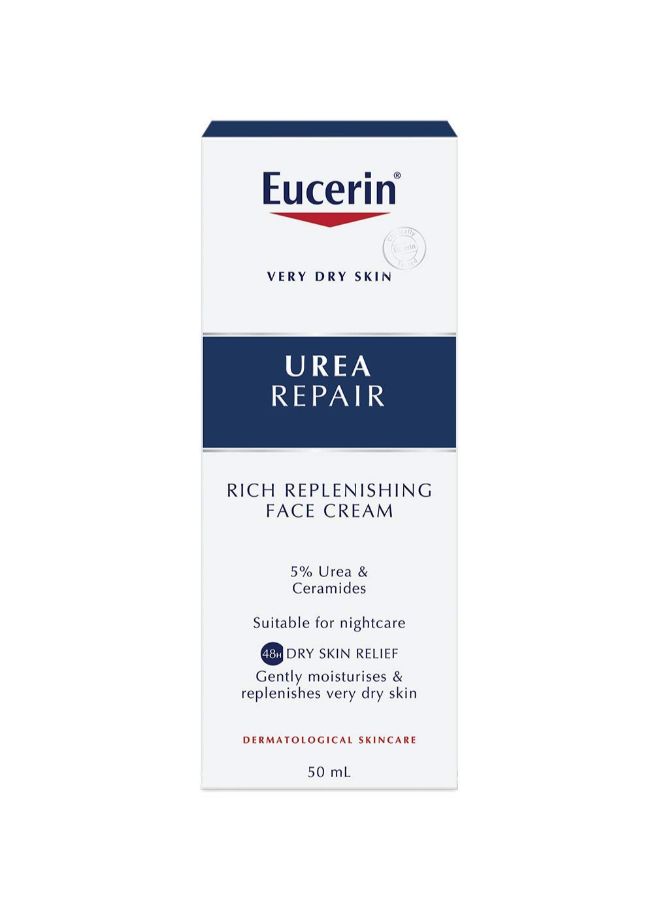 Eucerin Rich Replenishing Face Cream 50ml - Image 2