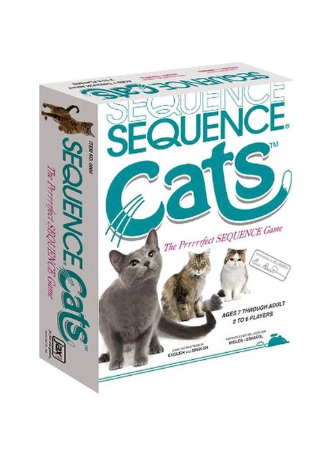 Sequence Cats Board Game 8021