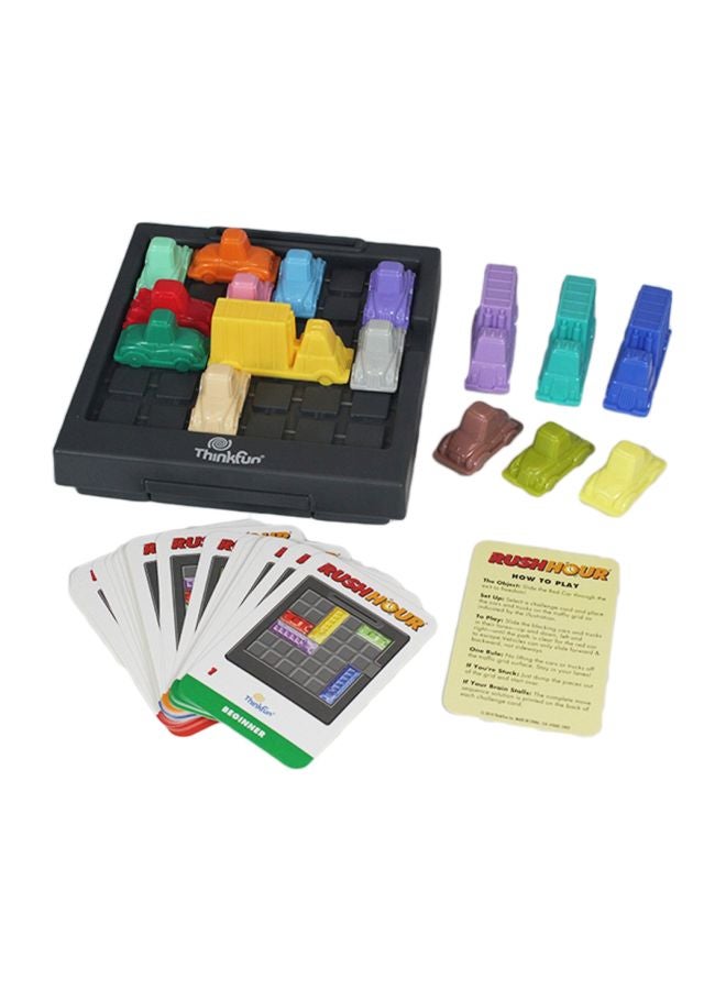 Think Fun Rush Hour Traffic Jam Logic Game 44005000  - Image 1