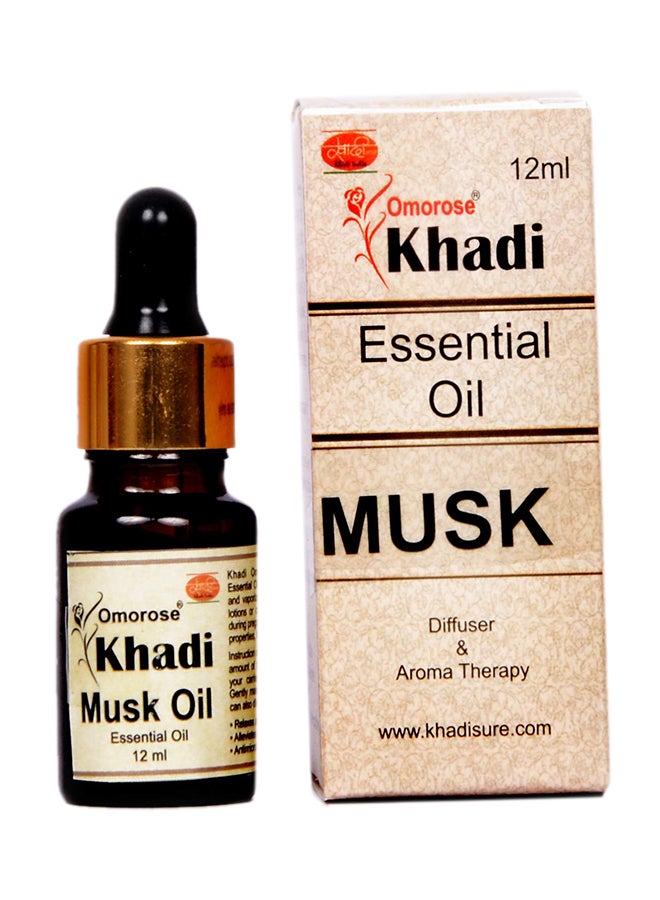 KHADI Omorose Organic Musk Essential Oil 12ml
