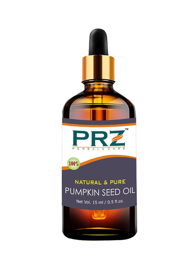 PRZ Pumpkin Seed Cold Pressed Carrier Oil 15ml  - Image 1