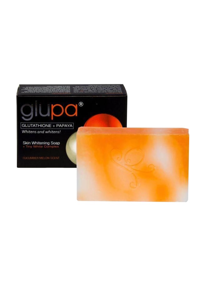 Glupa Cucumber Melon Skin Whitening Soap 135grams  - Image 1