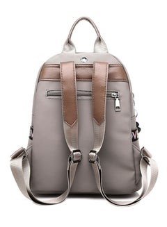 Beauenty High Quality Casual Backpack Grey/Brown  - Image 2