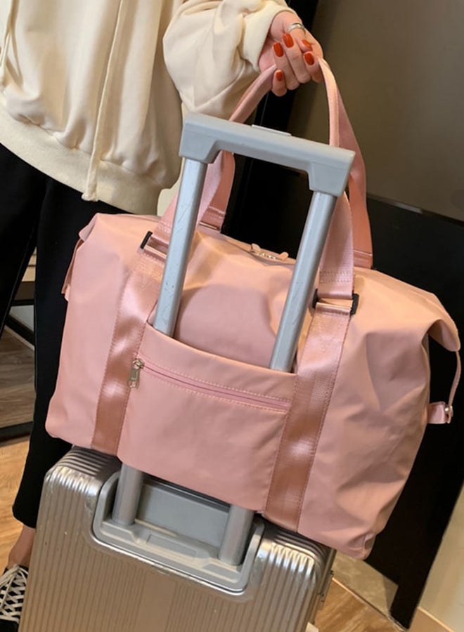 Beauenty - Zipper Closure Duffel Bag Pink - Image 1