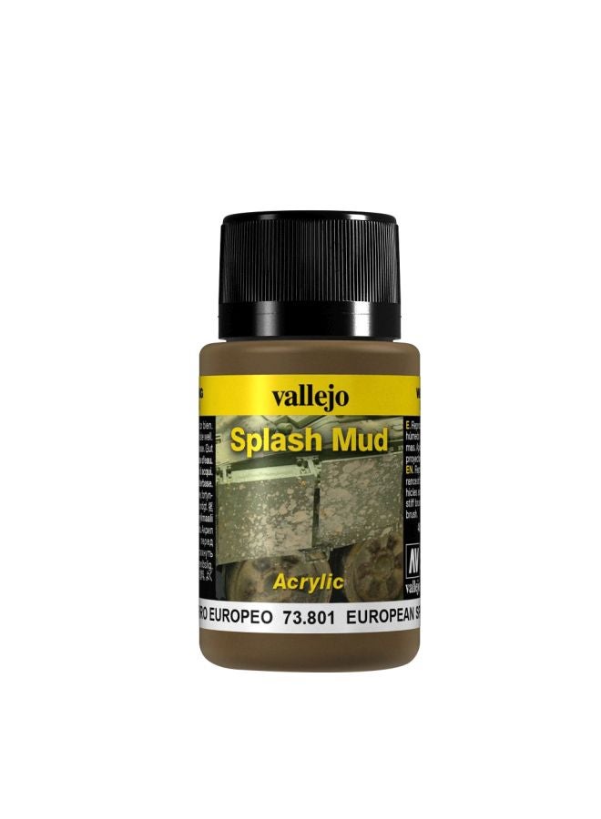 فاليجو طلاء طيني سبلاش ماد طراز VJ73801 بني