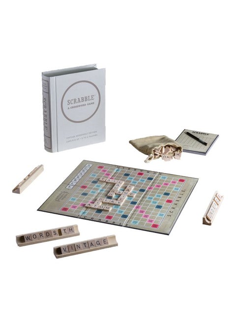Scrabble Vintage Bookshelf Edition Board Game 21420