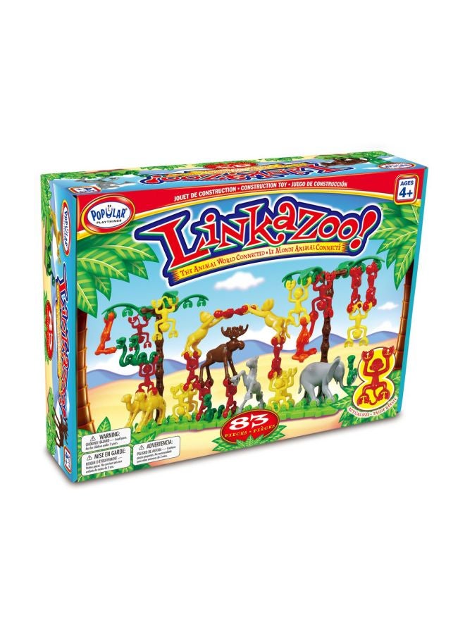 Popular Playthings 83-Piece Linkazoo! Play Set 19100 - Image 2