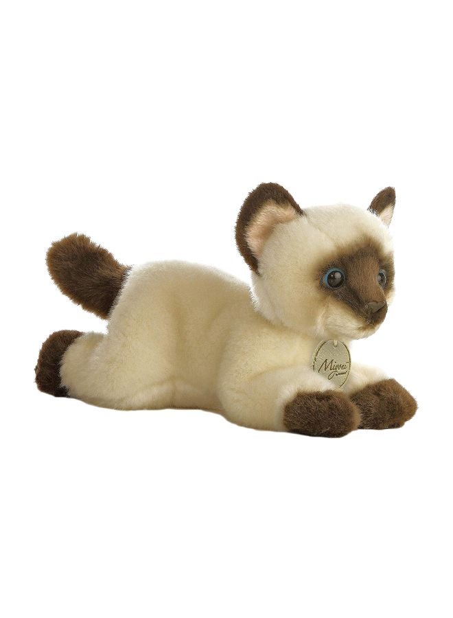 Aurora World Inc. Miyoni Siamese Cat Plush Toy 10814 8inch - Image 1