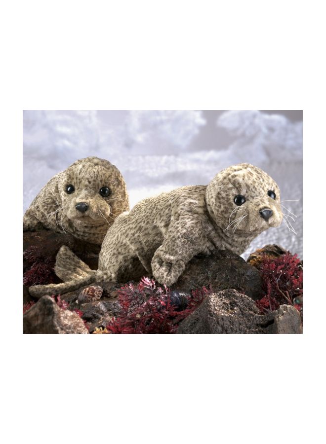 Folkmanis Harbor Seal Puppet 2537 - Image 2