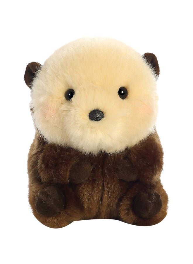 Aurora World Inc. Rolly Pet Smiles Sea Otter Plush Toy 16817 5inch - Image 1